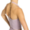 adidas Workout Essentials Knit Halterneck Trainingsshirt Damen JZ0124 - preloved fig L