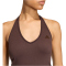 adidas Workout Essentials Knit Halterneck Trainingsshirt Damen JZ0123 - aurora coffee M