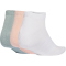 3er Pack adidas Cushioned Essentials Low Cut Socken KG3652 - blush pink/white/wonder sage 43-45