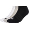 3er Pack adidas Cushioned Essentials Low Cut Socken KD6721 - medium grey heather/white/black 28-30