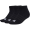 3er Pack adidas Cushioned Essentials Low Cut Socken KD6720 - black/black/white 28-30