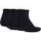 3er Pack adidas Cushioned Essentials Low Cut Socken KD6720 - black/black/white 28-30