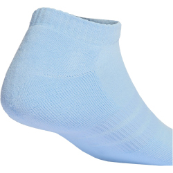 3er Pack adidas Cushioned Essentials Low Cut Socken KC9620 - dark blue/white/glow blue 43-45