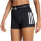 adidas Hyperglam 3-Streifen kurze Leggings Damen KQ5105 - black S