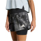adidas Adi365 Spray Dye 2in1 Laufshorts Damen JY7437 - grey four XS