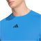 adidas D4T Power 3-Streifen Trainingsshirt Herren KE9943 - ray blue M