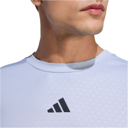 adidas D4T Power 3-Streifen Trainingsshirt Herren KE9940 - halo silver M