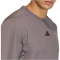 adidas D4T Power 3-Streifen Trainingsshirt Herren KE9936 - charcoal S