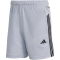 adidas Workout Essentials Base 3-Streifen Pique 7" Trainingsshorts Herren KD0696 - halo silver/black XXL