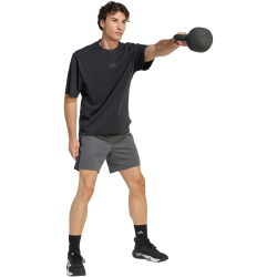 adidas Workout Essentials Base 3-Streifen Pique 7"...