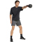 adidas Workout Essentials Base 3-Streifen Pique 7" Trainingsshorts Herren KD0695 - grey five/black S