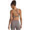 adidas Optime Workout Mid Support Sport-BH Damen KD6684 - charcoal XS