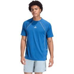 adidas Tech Apparel Climacool Trainingsshirt Herren KF3380 - dusky petrol/semi ice tangerine/reflective silver S