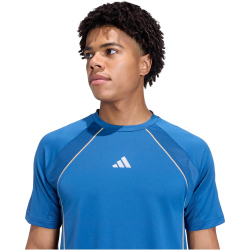 adidas Tech Apparel Climacool Trainingsshirt Herren KF3380 - dusky petrol/semi ice tangerine/reflective silver S