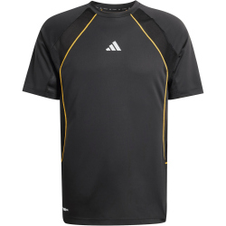 adidas Tech Apparel Climacool Trainingsshirt Herren KF3379 - black/lucid tangerine/reflective silver S