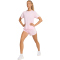 adidas Adi365 Running Climacool Laufshirt Damen JZ5120 - clear pink XL