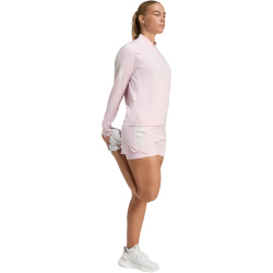 adidas Adi365 Running Iconic 1/2-Zip Sweatshirt Damen KA8756 - clear pink XS