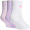 3er Pack adidas Cushioned Sportswear Ankle Socken Kinder KD1724 - powder plum/white/ice lavender 22-24