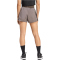 adidas Pacer Workout Woven High Rise Trainingsshorts Damen KD7326 - charcoal/black XL/5"