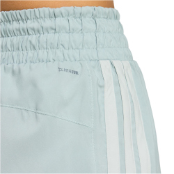adidas Pacer Workout Woven High Rise Trainingsshorts Damen KD7325 - wonder sage/black S/5"