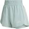 adidas Pacer Workout Woven High Rise Trainingsshorts Damen KD7325 - wonder sage/black S/5"