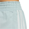 adidas Pacer Workout Woven High Rise Trainingsshorts Damen KD7325 - wonder sage/black S/5"