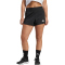 adidas Pacer Workout Woven High Rise Trainingsshorts Damen KD7318 - black/white L/3"