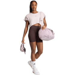 adidas Optime Power kurze Leggings Damen KF1043 - aurora coffee XS/5"