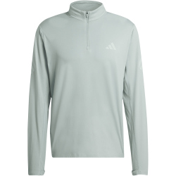 adidas Adi365 Running Iconic 1/2-Zip Sweatshirt Herren JZ7722 - wonder sage S
