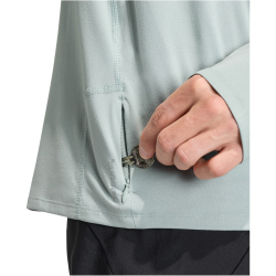 adidas Adi365 Running Iconic 1/2-Zip Sweatshirt Herren JZ7722 - wonder sage S
