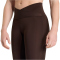 adidas 3-Streifen Studio All Me Flare X-Over Leggings Damen KS8127 - aurora coffee M