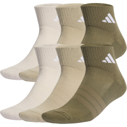 6er Pack adidas Cushioned Essentials Ankle Socken KE5497 - olive strata/wonder cargo/wonder alumina 37-39