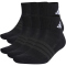 6er Pack adidas Cushioned Essentials Ankle Socken KE5496 - black/black/white 34-36