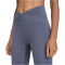 adidas 3-Streifen Studio All Me X-Over 7/8-Leggings Damen KT3285 - aurora onix S