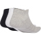 3er Pack adidas Thin&Light Essentials Low Cut Socken KC9629 - medium grey heather/white/black 28-30