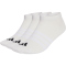 3er Pack adidas Thin&Light Essentials Low Cut Socken JZ0533 - white/white/black 28-30
