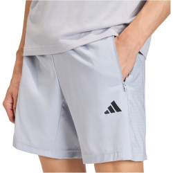 adidas Workout Essentials Base Woven Trainingsshorts Herren KC5287 - halo silver S/5"