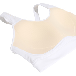 adidas Optime Essentials Workout High Support Sport-BH Damen KA4781 - white M C-D