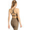 adidas Optime Essentials Workout High Support Sport-BH Damen KA4780 - chalky brown M C-D