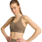 adidas Optime Essentials Workout High Support Sport-BH Damen KA4780 - chalky brown M C-D