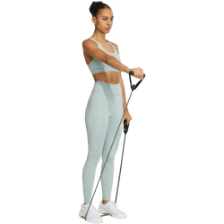 adidas Optime Essentials Workout High Support Sport-BH Damen KA4779 - wonder sage XS E-G