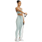 adidas Optime Essentials Workout High Support Sport-BH Damen KA4779 - wonder sage M C-D