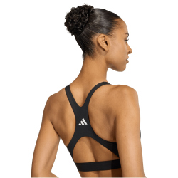 adidas Optime Essentials Workout High Support Sport-BH Damen JX5493 - black XXS A-B