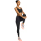adidas Optime Essentials Workout High Support Sport-BH Damen JX5493 - black XXS A-B