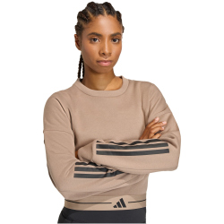 adidas Hyperglam 3-Streifen Cropped Crew Neck Sweatshirt...