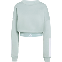adidas Hyperglam 3-Streifen Cropped Crew Neck Sweatshirt...