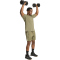 adidas Workout Essentials All-Set Trainingsshorts Herren KE8071 - olive strata S/7"