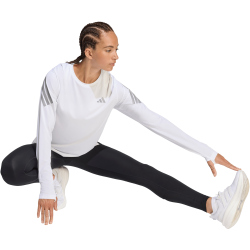 adidas Adi365 Running Climacool Iconic langarm Laufshirt Damen KE6842 - white M