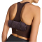 adidas Adi365 Running Pocket Mid Support Sport-BH Damen KA2794 - aurora coffee XS