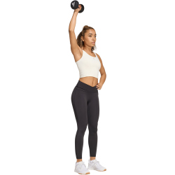 adidas 3-Streifen Studio All Me Light Support Tanktop Damen KT3281 - chalk white M